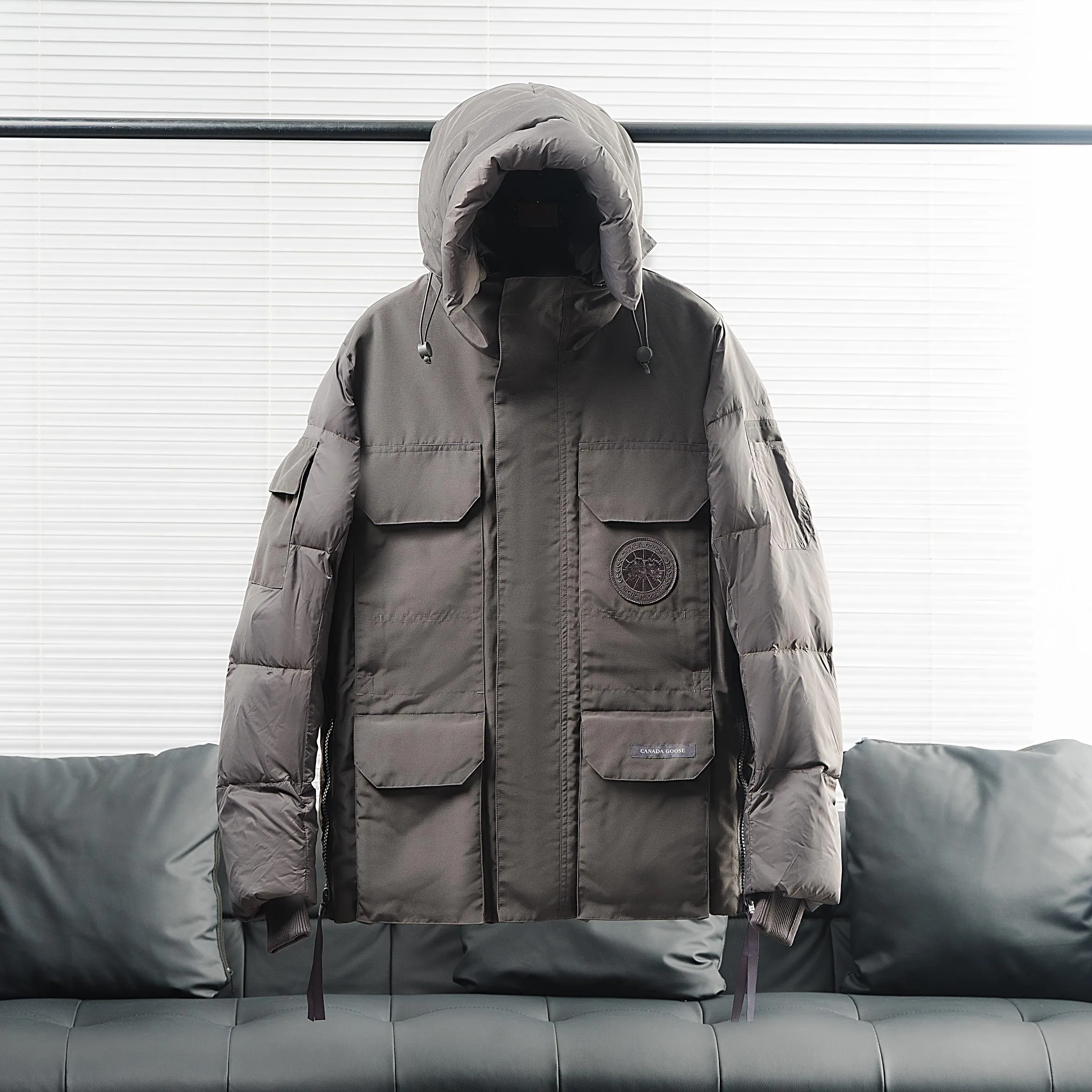 P1160 2058MW Paradigm Expedition Parka-WD Men's Gray Size: XS S M L XL XXL.